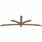Ekena Millwork Davenport Rough Sawn Timber Gable Bracket, Douglas Fir, 96"W x 32"H x 2"D x 4"F, 8/12 Pitch GBW096X32X0204DAV00RDF - alternate 4